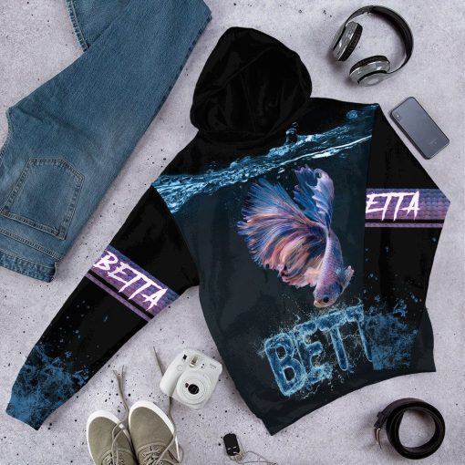 Gearhuman 3D Betta Custom Tshirt Hoodie Apparel GV171111 3D Apparel