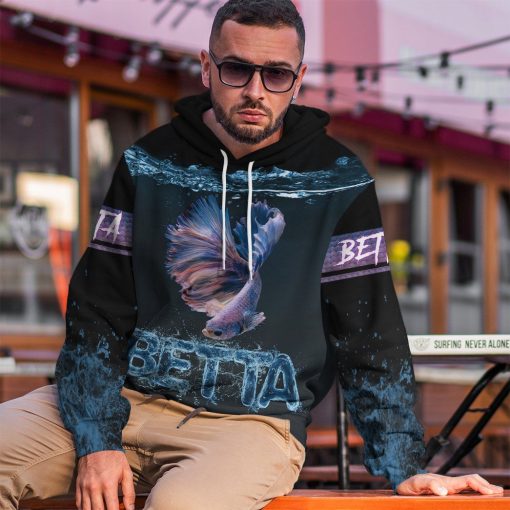 Gearhuman 3D Betta Custom Tshirt Hoodie Apparel GV171111 3D Apparel