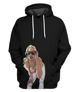 Gearhuman 3D Black GTA San Andreas Custom Apparel GS11062 3D Custom Fleece Hoodies Hoodie S 