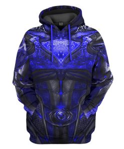 Gearhuman 3D Blue Power Ranger 2017 Custom Hoodie Apparel GJ25092 3D Apparel Hoodie S 