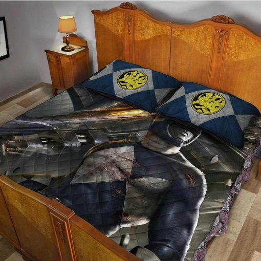 Gearhuman 3D Blue Power Ranger Custom Quilt Set GW13014 Quilt Set