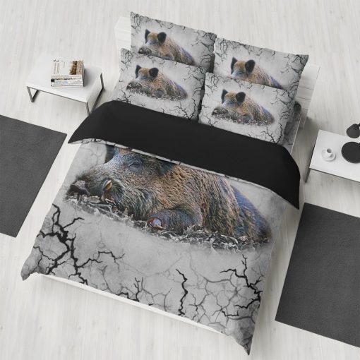 Gearhuman 3D Boar Custom Bedding Set GV091113 Bedding Set