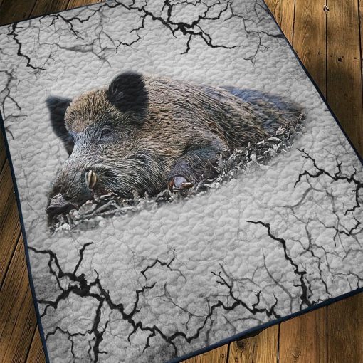 Gearhuman 3D Boar Custom Quilt GV091112 Quilt
