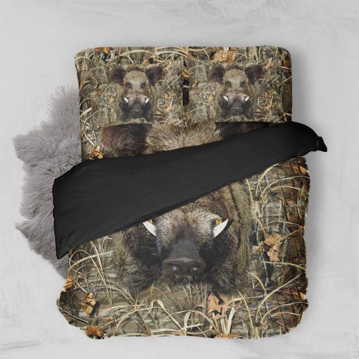Gearhumans 3D Boar Hunting Bedding Set 10 Gearhuman 3D Boar Hunting Bedding Set GL04121 Bedding Set