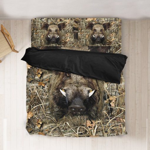Gearhumans 3D Boar Hunting Bedding Set 7 Gearhuman 3D Boar Hunting Bedding Set GL04121 Bedding Set