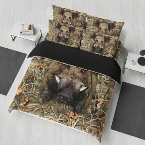 Gearhumans 3D Boar Hunting Bedding Set 9 Gearhuman 3D Boar Hunting Bedding Set GL04121 Bedding Set