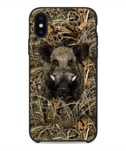 Gearhuman 3D Boar Hunting Custom Phone Case GVC091111 Glass Phone Case Iphone X 