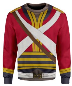 Gearhuman 3D British 2nd Heavy Dragoon Custom Sweatshirt Apparel GV190816 Sweatshirt Sweatshirt S 