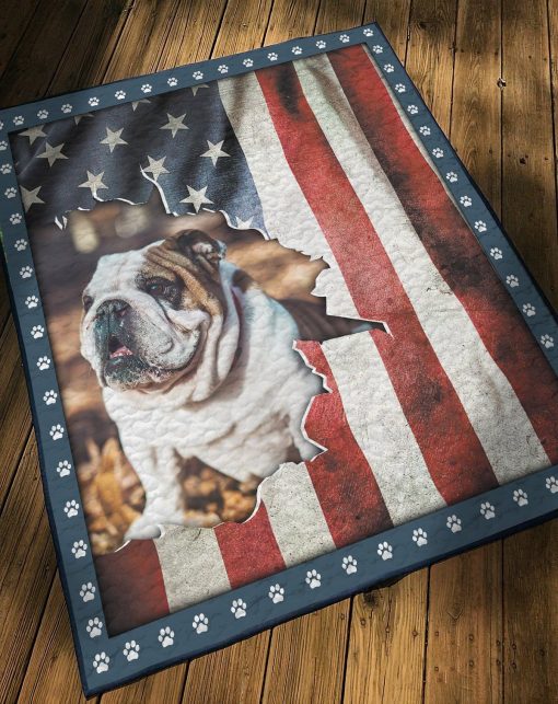 Gearhuman 3D Bulldog Custom Quilt GV010920 Quilt