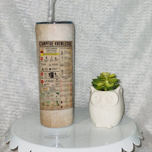 Gearhuman 3D Camfire Knowledge Custom Tumbler GB29125 Tumbler