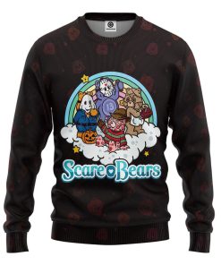 Gearhuman 3D Care Bears Halloween Sweatshirt Apparel GJ23094 Sweatshirt Sweatshirt S 