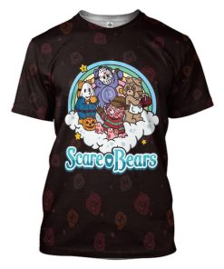 Gearhuman 3D Care Bears Halloween Tshirt Apparel GJ23094 3D T-shirt T-Shirt S 