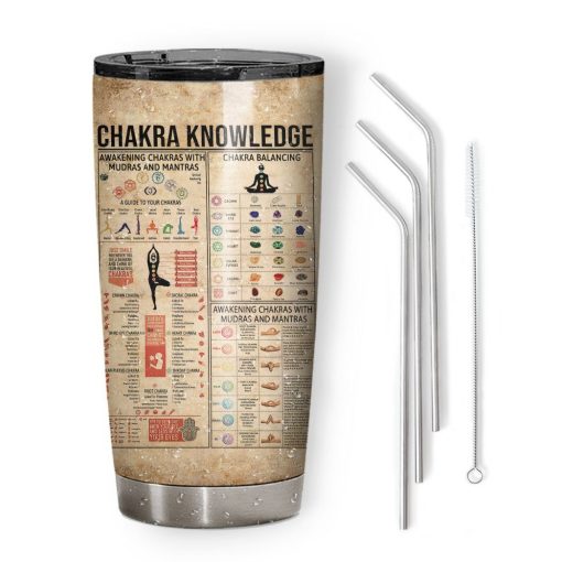 Gearhuman 3D Chakra Knowldege Custom Tumbler GB28127 Tumbler