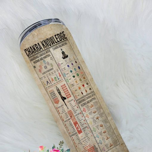 Gearhuman 3D Chakra Knowldege Custom Tumbler GB28127 Tumbler