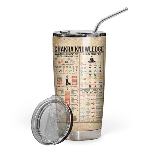 Gearhuman 3D Chakra Knowldege Custom Tumbler GB28127 Tumbler