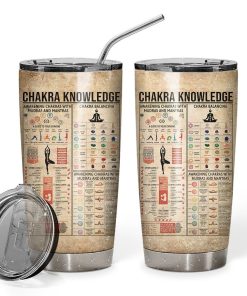 Gearhuman 3D Chakra Knowldege Custom Tumbler GB28127 Tumbler Short 20oz 