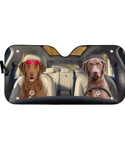 Gearhuman 3D Chesapeake Bay Retriever Dog Auto Car Sunshade GV010311 Auto Sunshade 57''x27.5''