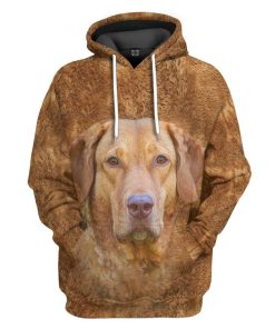 Gearhuman 3D Chesapeake Bay Retriever Dog Front And Back Tshirt Hoodie Apparel GV090310 3D Apparel Hoodie S