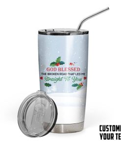 Gearhuman 3D Christmas Custom Name Tumbler GB12111 Tumbler Short 20oz 