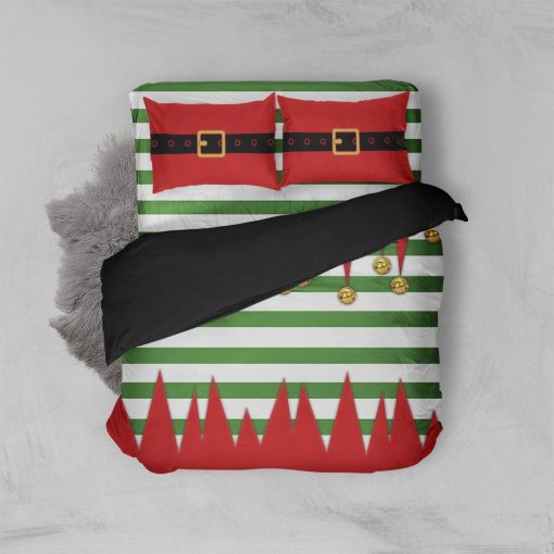 Gearhumans 3D Christmas Elf Custom Bedding Set 7 Gearhuman 3D Christmas Elf Custom Bedding Set GC06115 Bedding Set