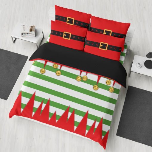 Gearhumans 3D Christmas Elf Custom Bedding Set 10 Gearhuman 3D Christmas Elf Custom Bedding Set GC06115 Bedding Set