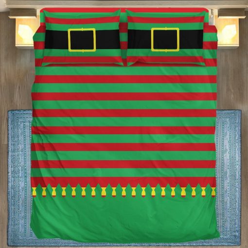Gearhuman 3D Christmas Elf Outfit Custom Bedding Set GC06116 Bedding Set Twin 3PCS