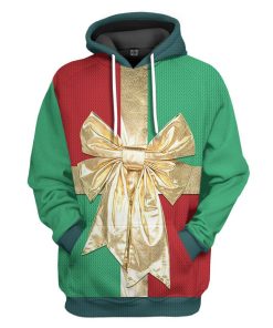 Gearhuman 3D Christmas Gift Box Custom Hoodie Apparel GC06102 3D Apparel Hoodie S 