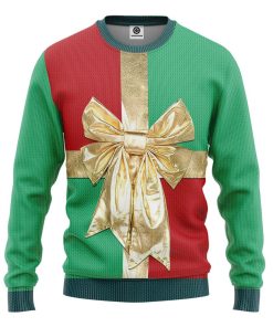 Gearhuman 3D Christmas Gift Box Custom Sweatshirt Apparel GC06102 Sweatshirt Sweatshirt S 