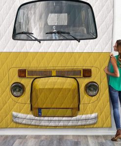Gearhuman 3D Classic Campervan Custom Quilt GV240818 Quilt Quilt Twins 