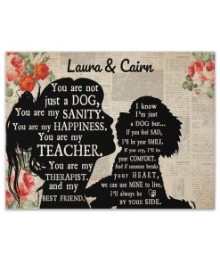 Gearhuman 3D Cockapoo My Best Friend Custom Name Canvas GW260130 Canvas 1 Piece Non Frame M