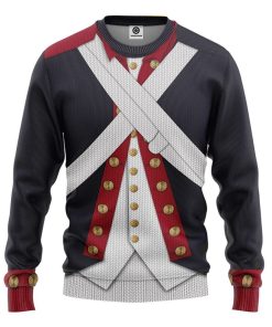 Gearhuman 3D Continental Army Custom Ugly Sweatshirt GV13102 Sweatshirt Sweatshirt S 