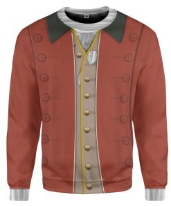 Gearhuman 3D Cosplay George Washington Custom Sweatshirt Apparel GV08094 Sweatshirt Sweatshirt S 