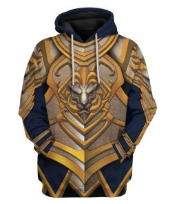 Gearhuman 3D Cosplay Heroes of the Storm Anduin Wrynn Custom Hoodies Apparel GM25027 3D Custom Fleece Hoodies Hoodie S 
