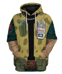 Gearhuman 3D Cosplay Small Soldiers Commando Elite Custom Fleece Hoodies Apparel GA05033 3D Custom Fleece Hoodies Hoodie S 
