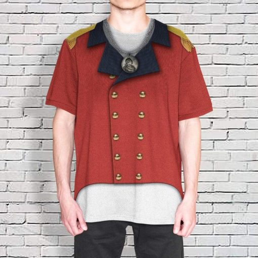 Gearhuman 3D Cosplay Tecumseh Custom Fleece Hoodies Apparel GA06031 3D Custom Fleece Hoodies