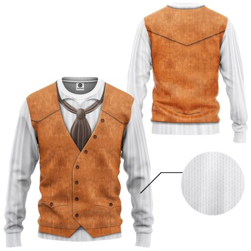 GearHuman 3D Cowboy Gear Cosplay Custom Shirt GR16127 3D Apparel