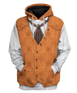 GearHuman 3D Cowboy Gear Cosplay Custom Shirt GR16127 3D Apparel Hoodie S 