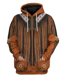 Gearhuman 3D Cowboy Jacket N4 Cosplay Custom Tshirt Hoodie Apparel GK24024 3D Apparel Hoodie S