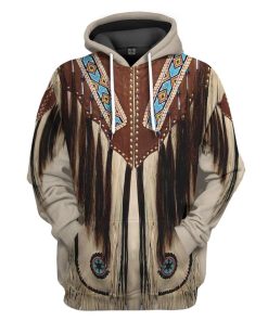 Gearhuman 3D Cowboy Jacket N6 Cosplay Custom Tshirt Hoodie Apparel GK24026 3D Apparel Hoodie S