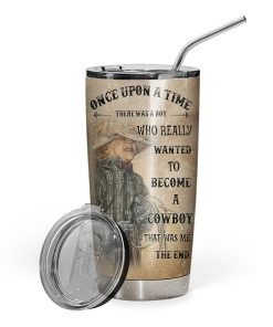 Gearhuman 3D Cowboy Knowledge Custom Tumbler GB25022 Tumbler Short 20oz