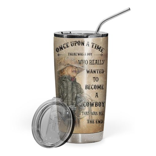 Gearhuman 3D Cowboy Knowledge Custom Tumbler GB25022 Tumbler Short 20oz