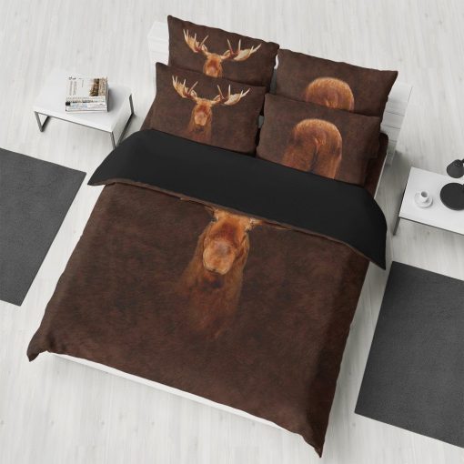 Gearhuman 3D Custom Bedding Set Moose Hunting GB061113 Bedding Set