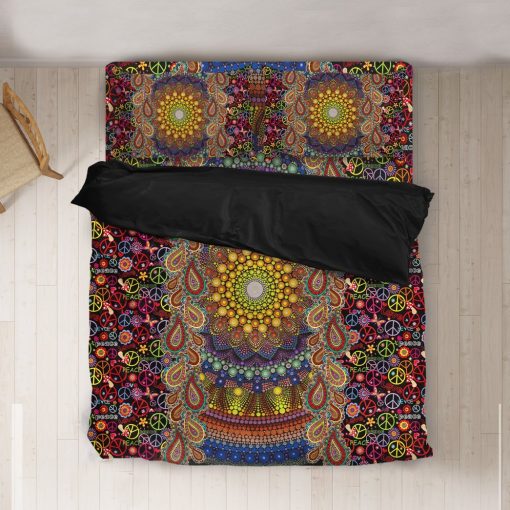 Gearhuman 3D Custom Bedding Set Sunflower Hippie GB04115 Bedding Set