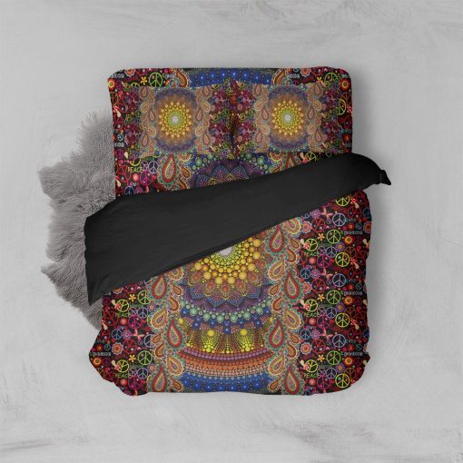 Gearhuman 3D Custom Bedding Set Sunflower Hippie GB04115 Bedding Set