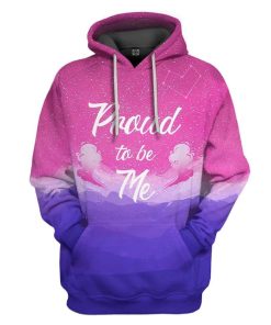 Gearhuman 3D Custom Bi Pride Fleece Hoodie Apparel GZ09041 3D Custom Fleece Hoodies Hoodie S 