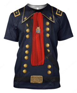 Gearhuman 3D Custom George Armstrong Custer Apparel HD-AT1491903 3D T-shirt T-Shirt S 