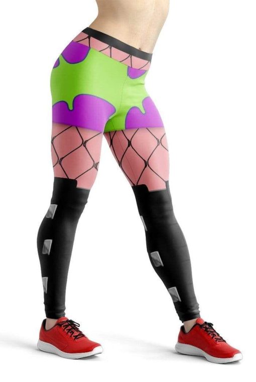 Gearhumans 3D Custom Leggings Patrick Star 1 Gearhuman 3D Custom Leggings Patrick Star GA30035 Leggings Leggings S