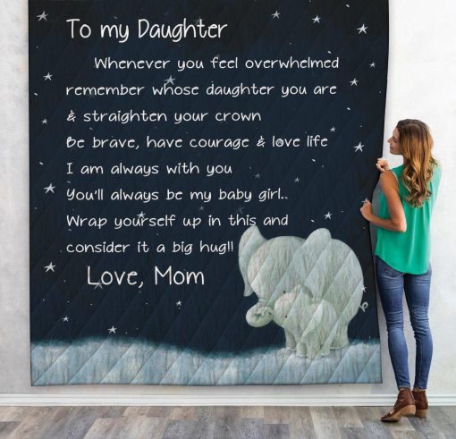 Gearhuman 3D Custom Name Quilt Elephant GB06115 Quilt Quilt Twins