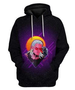 Gearhuman 3D Cyberwitcher Custom Fleece Hoodie Apparel GA18031 3D Custom Fleece Hoodies Hoodie S 