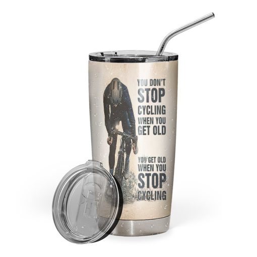 Gearhuman 3D Cycling Knowledge Custom Tumbler GB06016 Tumbler Short 20oz